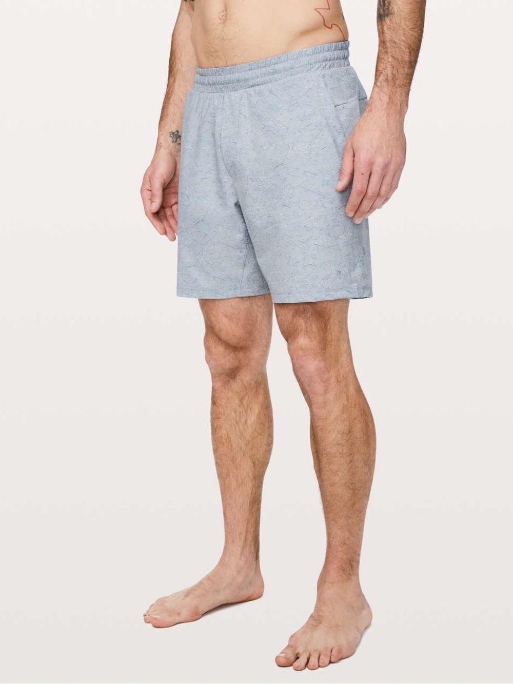 Lululemon Channel Cross Swim Short *7" in Milestone Light Cast